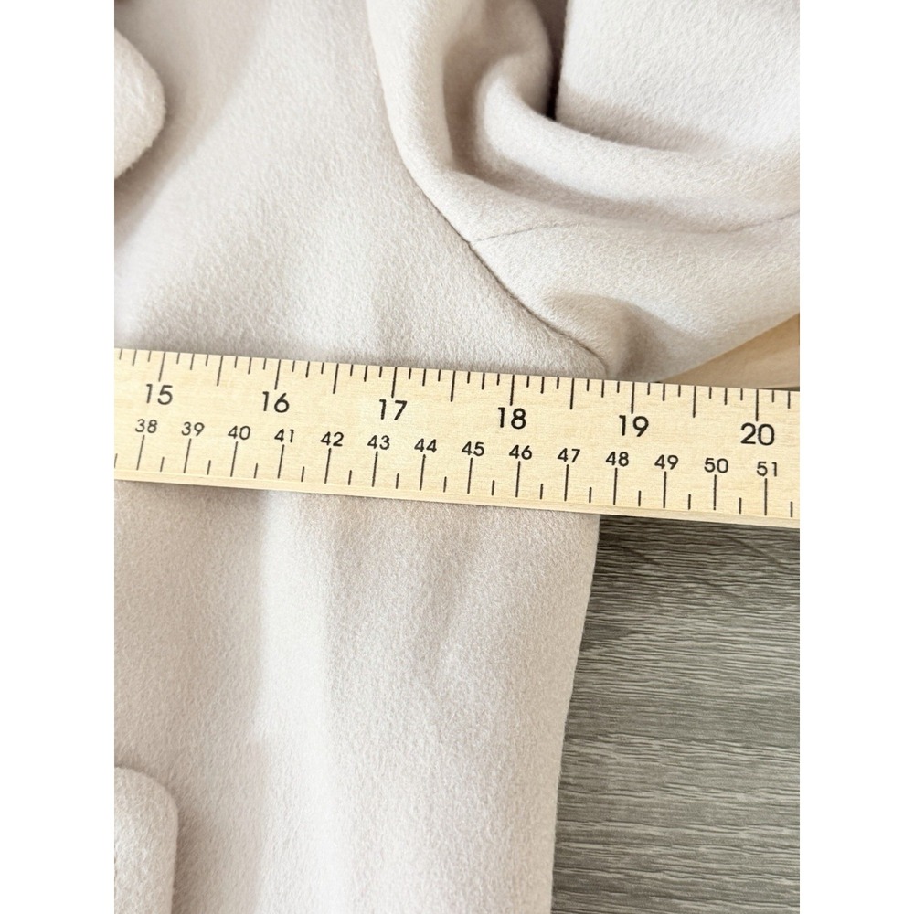 J.Crew Wool Peacoat Jacket Womens 6 Ivory Double Breasted Thinsulate NWT - Picture 14 of 16